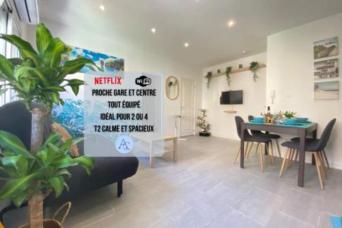 Exotic Chic & Calm - Lumineux - Clim/WiFi/Netflix - Location saisonnière - Marseille