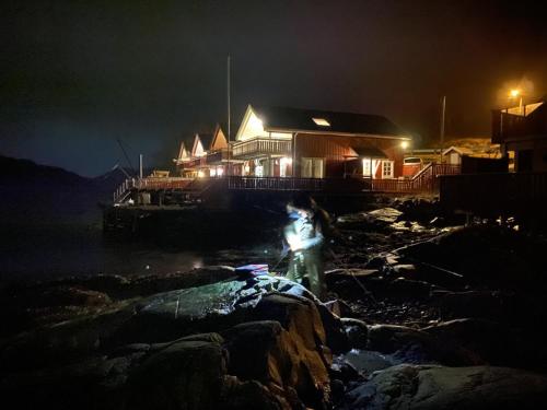 Flott sjøhus rett ved Saltstraumen