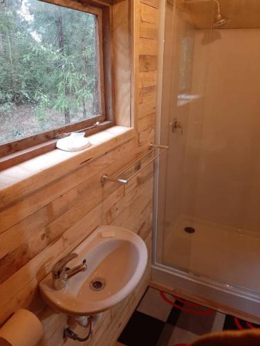 Bathroom, Diamond Vault Rustic Mountain Cabins in Hogsback