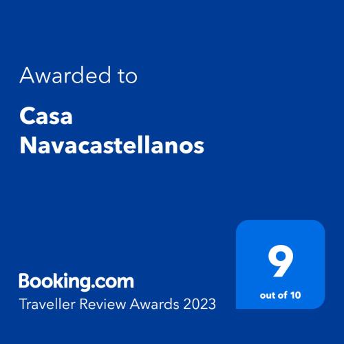  Casa Navacastellanos in Casarejos