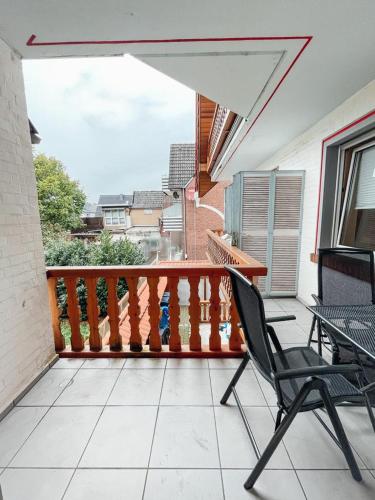 Erkély/terasz, KM Apparts 1 in Wesel