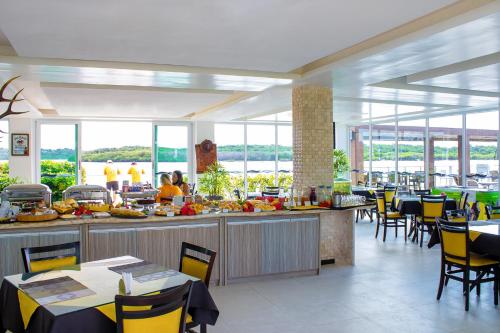Restaurant, Pousada Jirituba in Barra De Santo Antonio