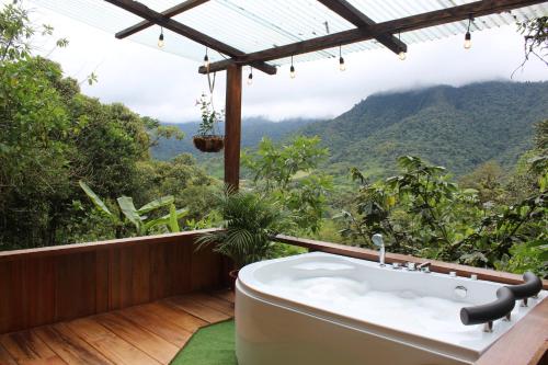 Omgeving, Eden Treehouse in Mindo