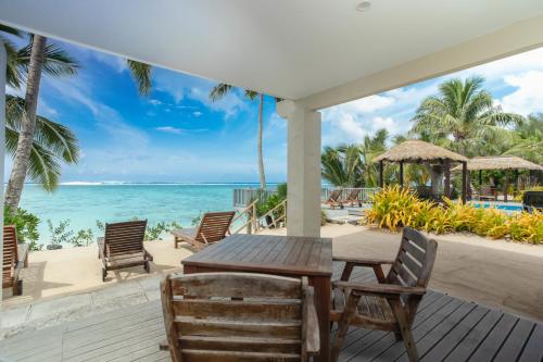 المرافق, مونا ساندس بيتش فرونت فيلا (Moana Sands Beachfront Villa) in Vaimaanga