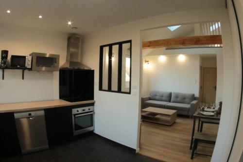 Logement indépendant appartement T2 bis style loft - Location saisonnière - La Vraie-Croix
