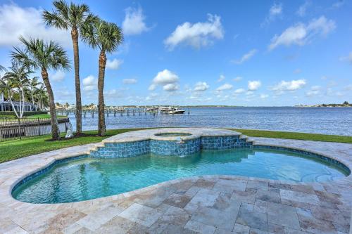 Upscale Waterfront Palm City Home with Dock!