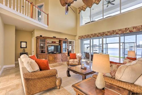 Upscale Waterfront Palm City Home with Dock! in Palm City, USA