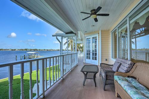 Upscale Waterfront Palm City Home with Dock!