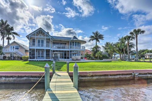 Upscale Waterfront Palm City Home with Dock!