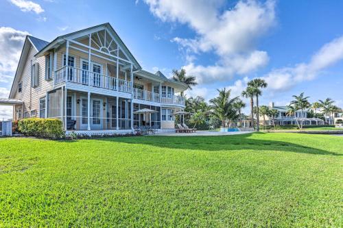 Upscale Waterfront Palm City Home with Dock!