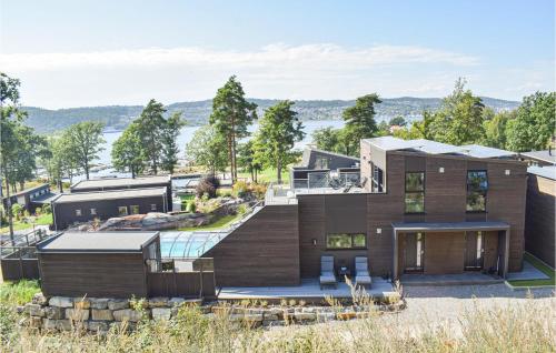 Exterior view, Stunning Home In Brevik With Outdoor Swimming Pool, Sauna And Private Swimming Pool in Langesund