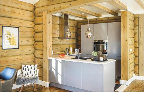 Kjøkken, Amazing Home In Sjusjøen With Sauna in Sjusjøen