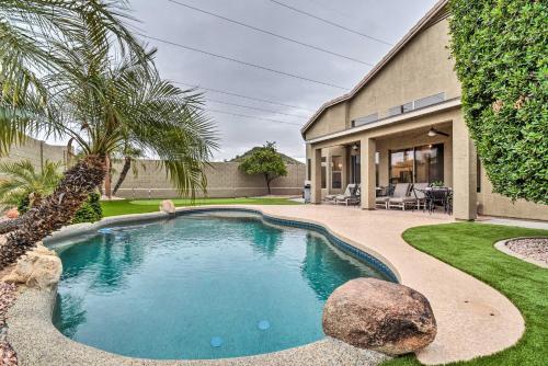 Phoenix Home Heated Pool, Patio and Mountain Views!