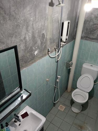 Bathroom, Myera Hotel in Banting