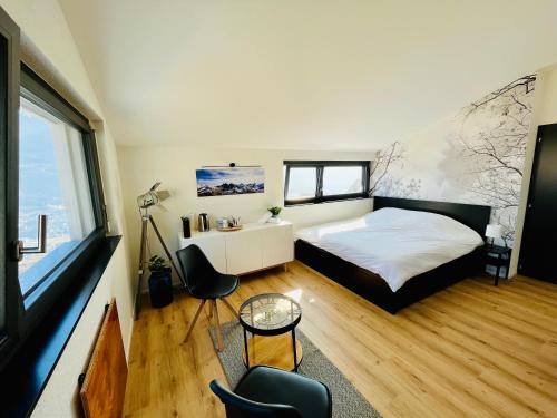 Chambre double privative et indépendante in Flanthey, Schweiz