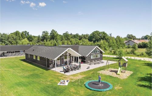 Awesome Home In Glesborg With Sauna