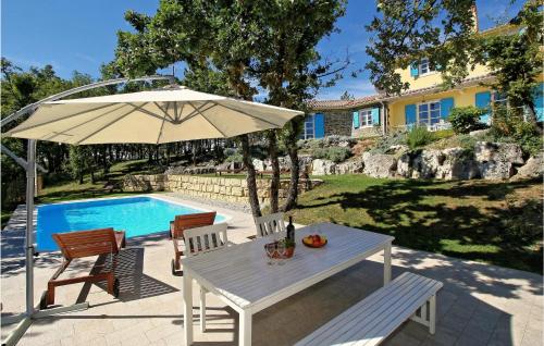 Nice Home In Pazin With Outdoor Swimming Pool