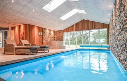 Cozy Home In Knebel With Indoor Swimming Pool