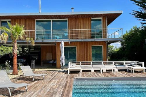 Madère - Villa, piscine privée, splendide vue Bassin d'Arcachon - Location, gîte - Gujan-Mestras