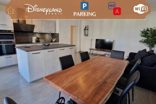 Appartement Chic Gold - 5min Disneyland - Location saisonnière - Serris