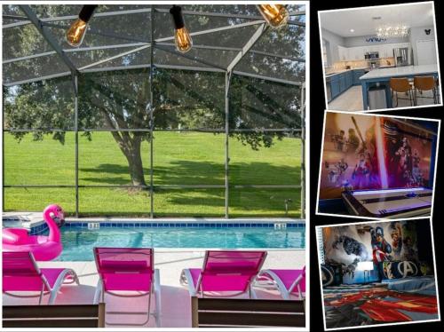 3mi to Disney - 7BR Disney/Star Wars Themed Pool/Spa Home - Emerald Island