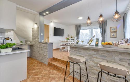 Awesome Home In Radovan With Kitchen