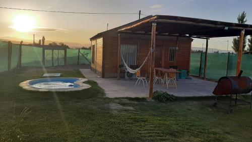 View, Cabanas Huazimul in Santa Lucía