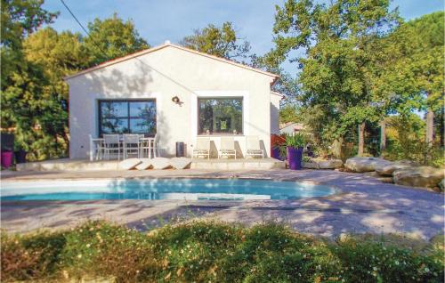 Cozy Home In St Romain En Viennois With Private Swimming Pool, Can Be Inside Or Outside