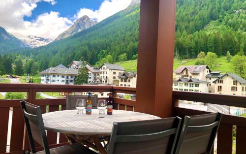 Le calme, le confort, la nature, skis aux pieds, à 15 kilomètres de Chamonix