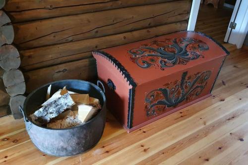 Cozy log cabin at beautiful Nystølsfjellet Cozy log cabin at beautiful Nystølsfjellet