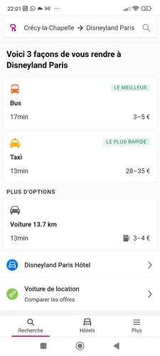 La Marisa, studio cosy 10min Disney. in เครซี-ลา-ชาเปล