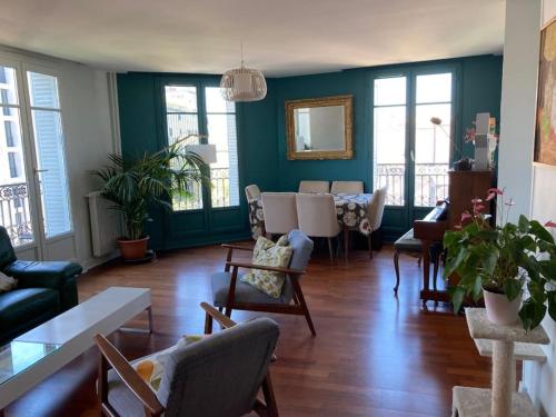 Spacious and luminous 3BR appt, center Paris 10mn Notre Dame - Location saisonnière - Paris