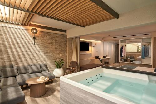 Hot tub, Nautilux Rethymno by Mage Hotels in Crete Island