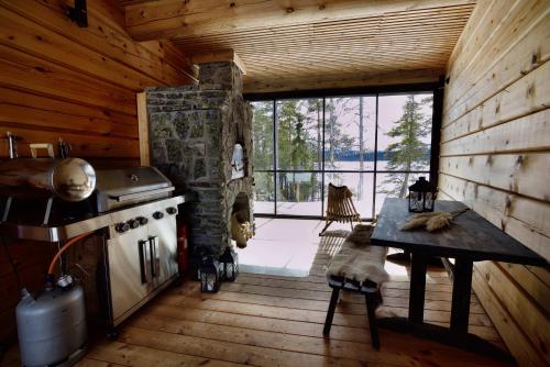 Balkons/terase, Villa Northern Lights by DG Lomailu, Lapland, Finland in Yli-Kyrö