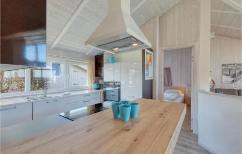virtuve, Strandblick 23 in Brodersby