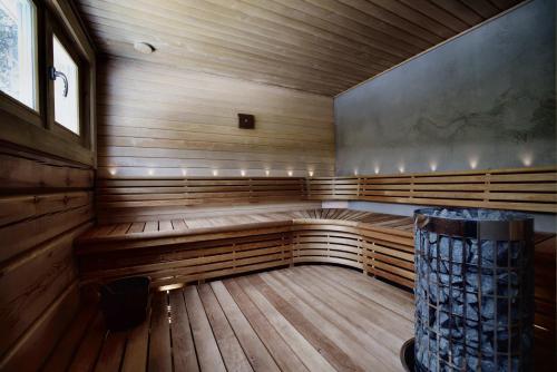Sauna, Villa Northern Lights by DG Lomailu, Lapland, Finland in Yli-Kyrö