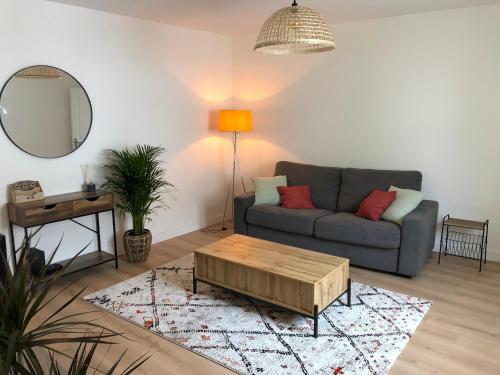 Appartement T2 lumineux et cosy au calme proche du centre avec TV Netflix et Wifi