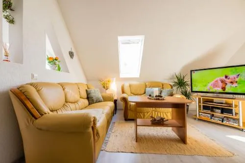 Waldblickwohnung mit schöner Terrasse und Kamin&Sauna in Sebnitz, Deutschland