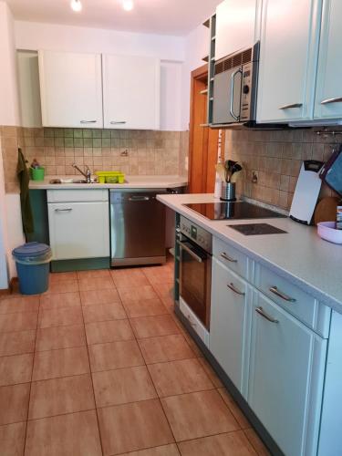 Kitchen, Monteur- und Ferienwohnung in Hainichen OT Bockendorf - Erdgeschosswohnung - Familie Weber in Hainichen