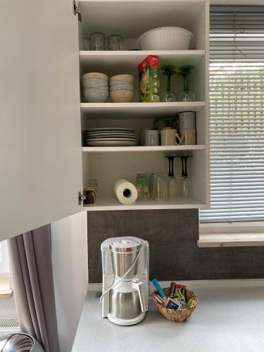 Facilities, Modern studio apartment with exterior entrance in Nuremberg suburb in Heroldsberg