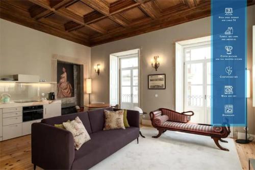 Estefânia Luxury Apartment Historic House Downtown, Porto