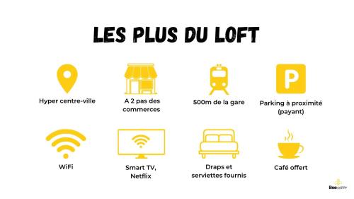 편의 시설/서비스, Le Loft de Bergerac in 베르주라크 시티 센터