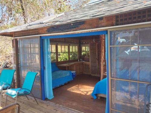 Exterior view, Beached Bungalow Overlooking the Pacific Ocean in Boca Chica