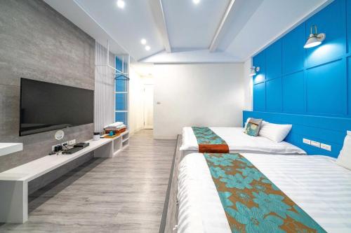 幸福拾光三-台南安平包棟民宿-依人數開放房型