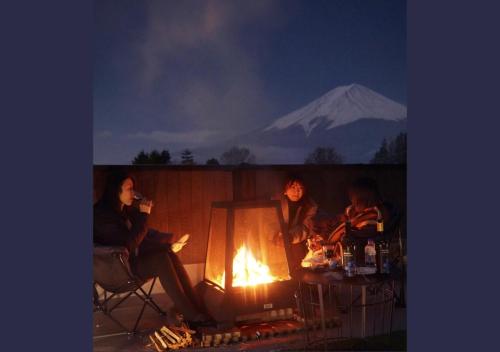 ヴィラ山間堂Panorama Villa BBQ Bonfire Fuji view Annovillas Sankando