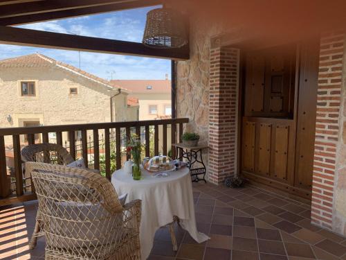Balkons/terase, Casas Rurales Hoces del Duratón (Casas Rurales Hoces del Duraton) in Carrascal del Río