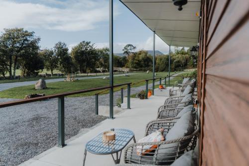 A szálláshely kívülről, Comeragh Pods in Island