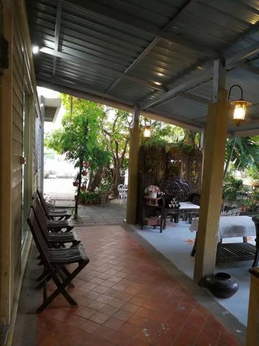 방콕 นอนในสวน รีสอร์ท 3성급 호텔 전망