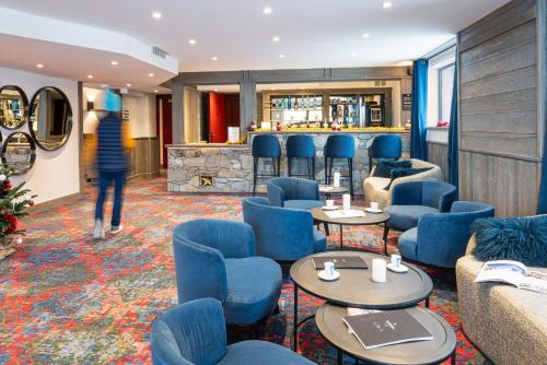 Lobby, Hotel L'Aigle du Montana by Les Etincelles in Tignes