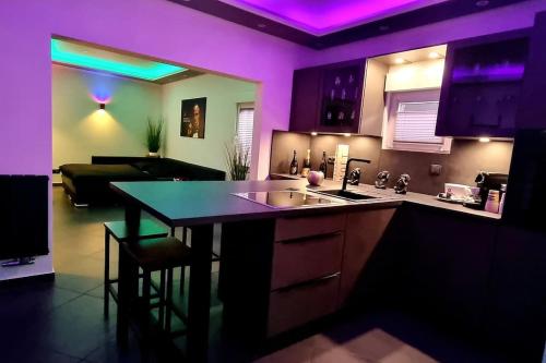 Luxus Loft Whirlpool Designer Küche Bad